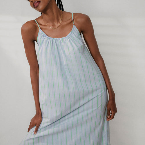 Airy Cotton Maxi Dress