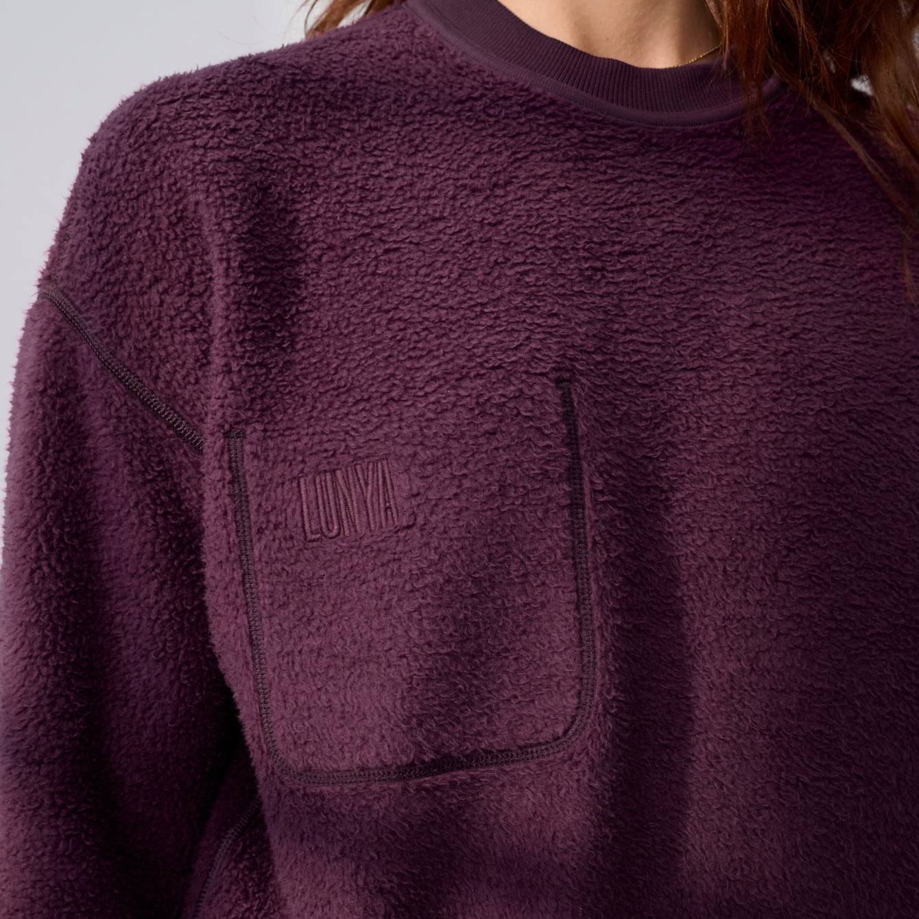 Silksweats™ Midweight Reversible Crew Neck Sweatshirt