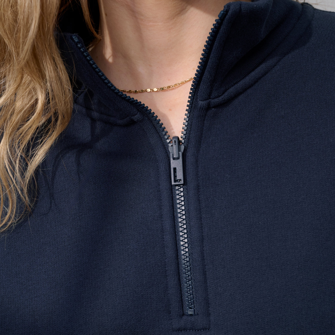 Silksweats™ Terry Half Zip