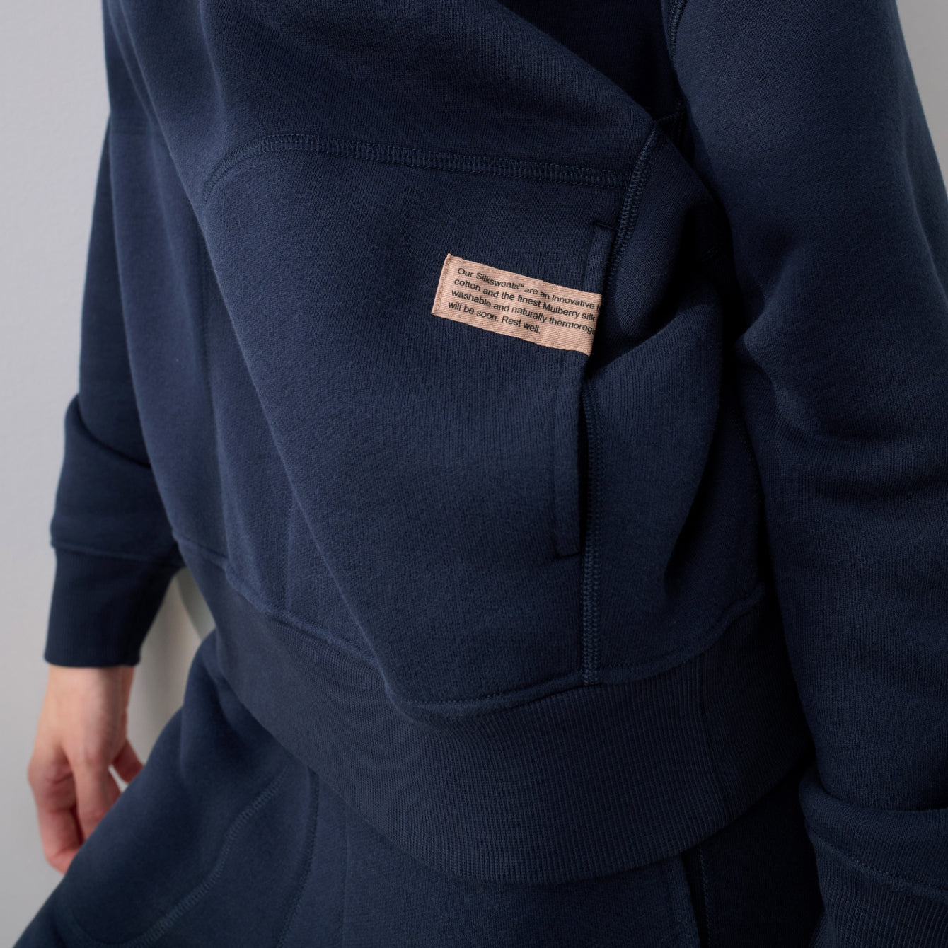 Silksweats™ Terry Half Zip
