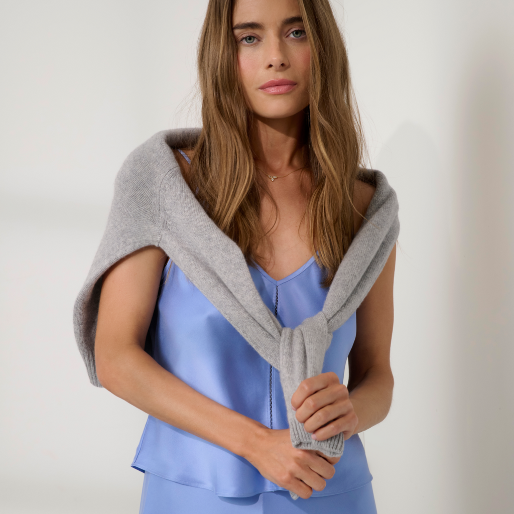 Washable Silk Ladder Stitch Cami