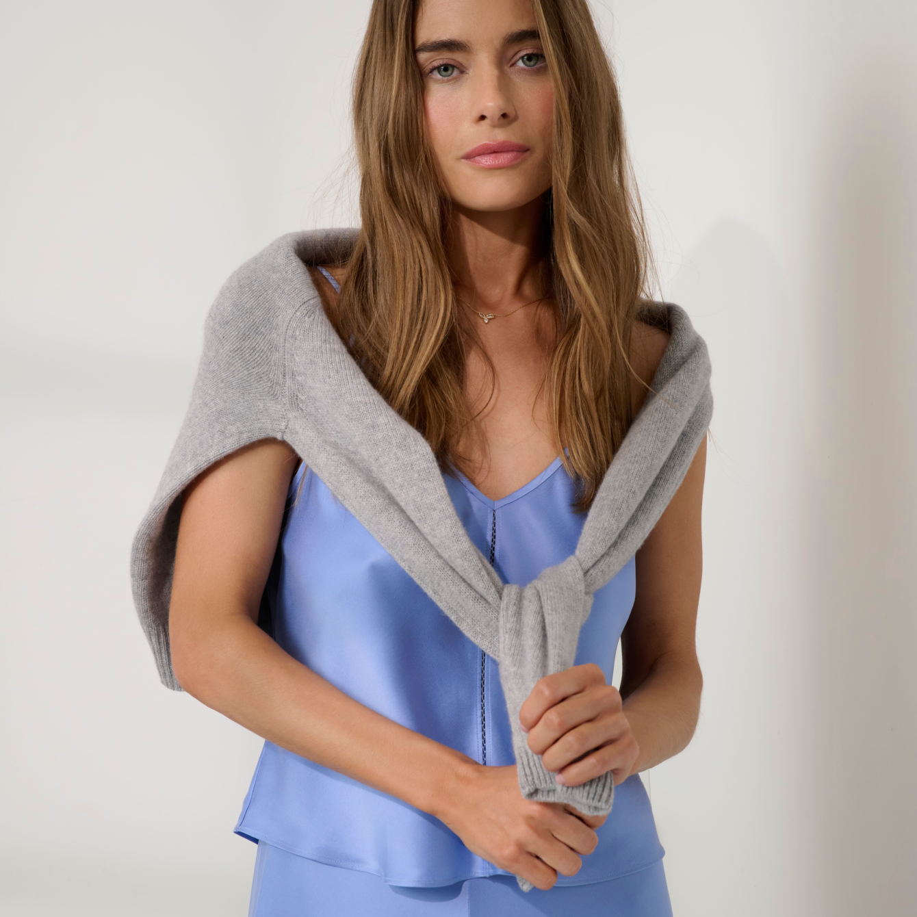 Washable Silk Ladder Stitch Cami