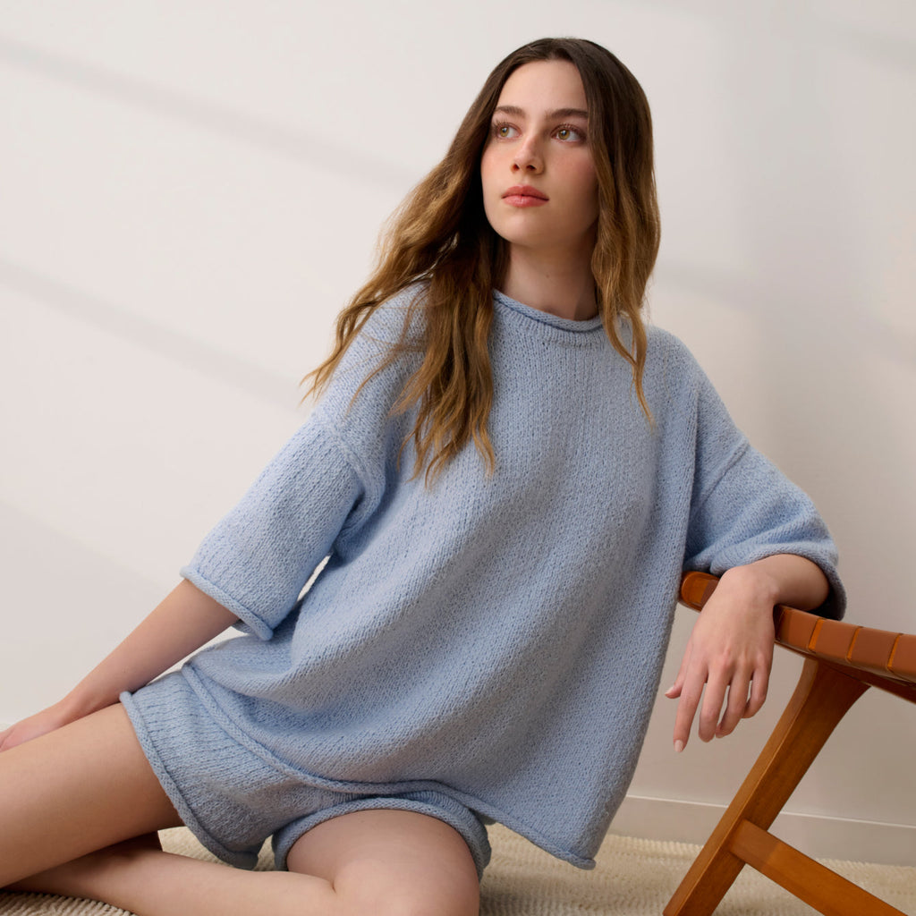 Cloud Cotton Sweater Tee