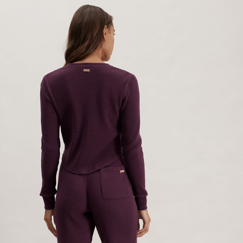 Wafflesoft Crew Neck Long Sleeve