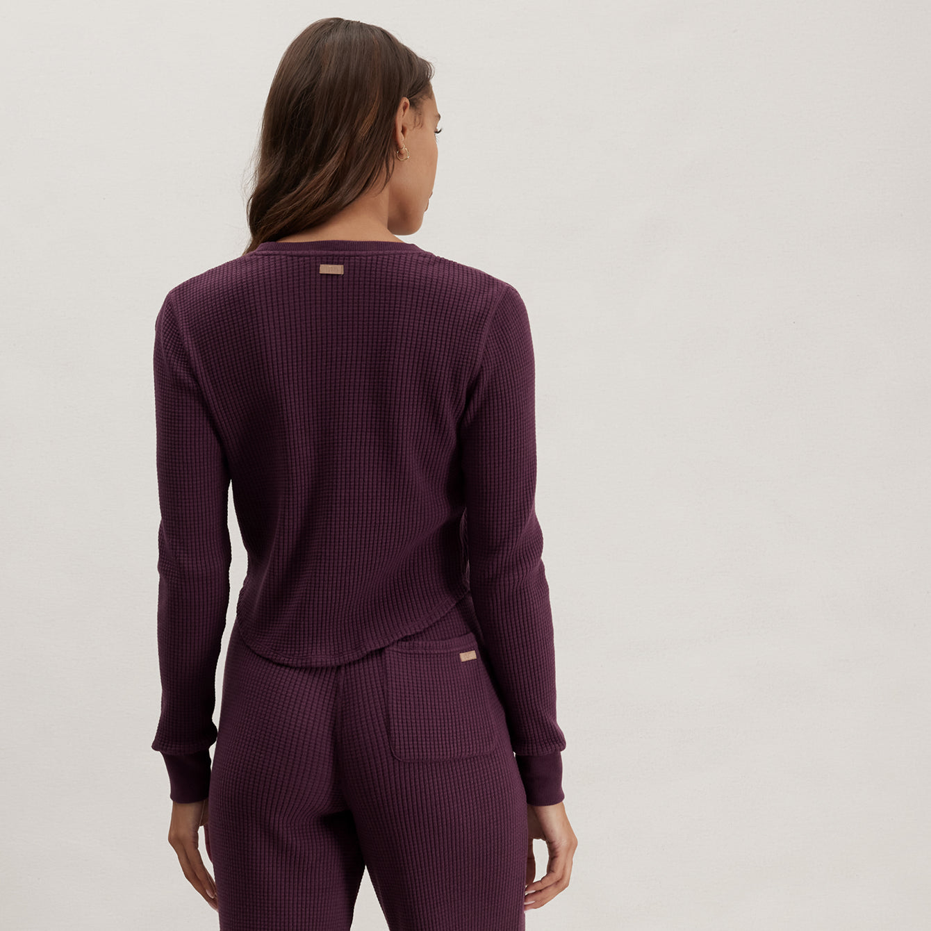 Wafflesoft Crew Neck Long Sleeve