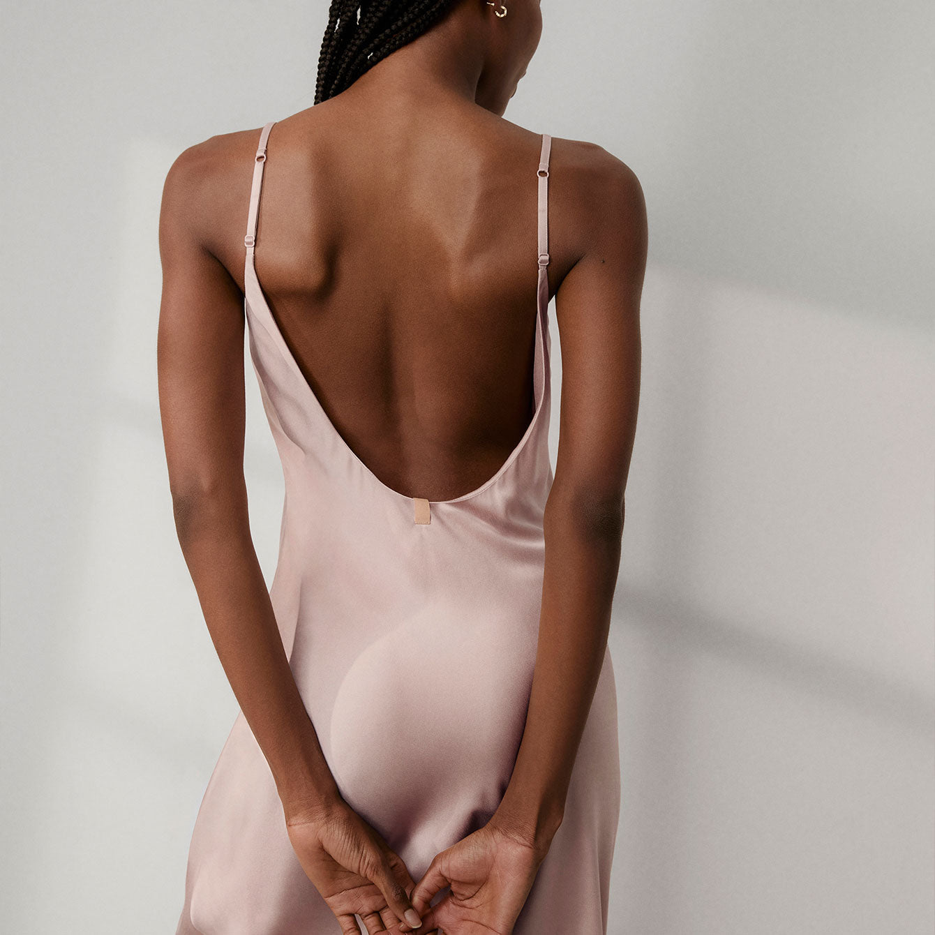 Washable Silk Bias Slip Dress